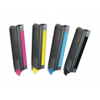 ตลับหมึก OKI ใช้งานร่วมกับ OKIDATA C810 สีดำ ฟ้า ม่วง เหลือง ให้ผลผลิตสูง 8000 หน้า ได้รับการรับรอง ISO SGS