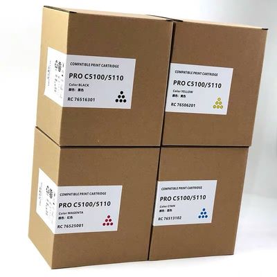 คาร์ทริจทอนเนอร์ของริโกห์ สําหรับเครื่องพิมพ์ Pro C5100/5110 มีผลิต 26000 หน้า และ 1 1 การเปลี่ยนของผิดปกติ