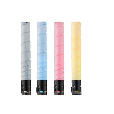 ตลับหมึก Minolta สำหรับเครื่องถ่ายเอกสาร Konica Minolta Bizhub C458 558 658 มีสีดำ ฟ้า เหลือง ม่วง และผ่านการทดสอบ 100 เปอร์เซ็นต์