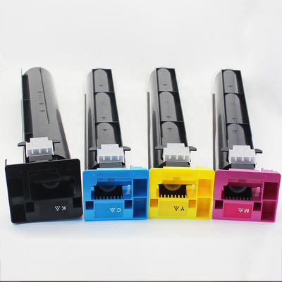 ตลับหมึก Minolta สำหรับ Konica Minolta Bizhub C654 C754 สีดำ ฟ้า เหลือง ม่วง พร้อมจำนวนหน้าที่พิมพ์และพิมพ์